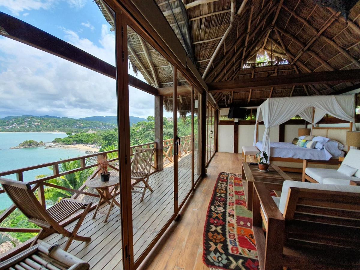 Hotel Boutique Siete Lunas Sayulita Bagian luar foto